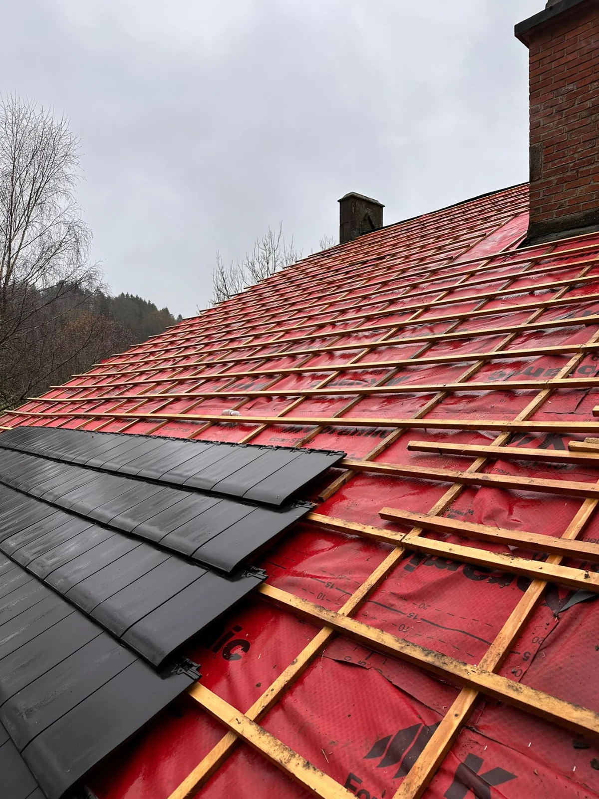 Installation neuve de toiture Lyon & Paris